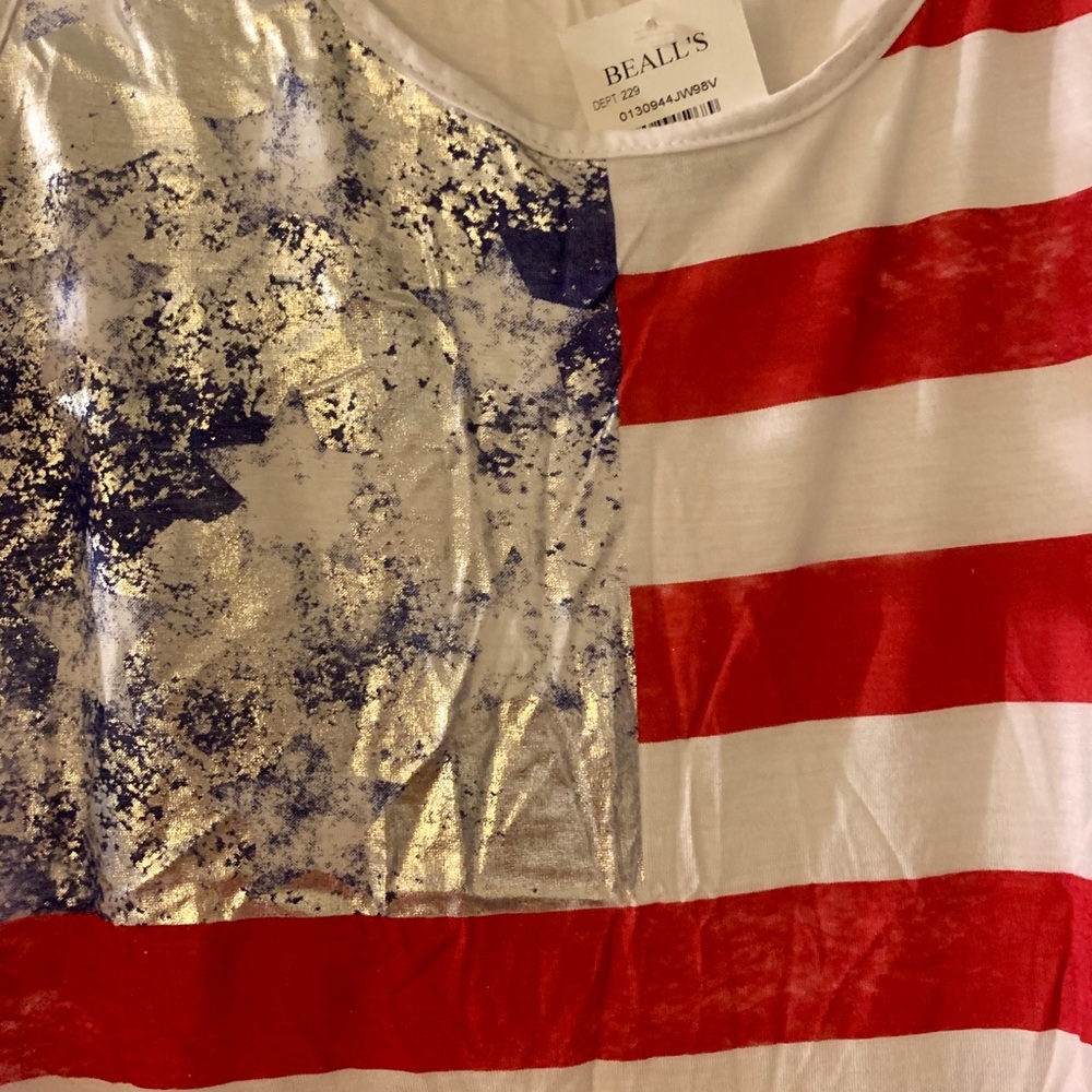 Patriotic fringe tank - Picture 4 of 10